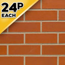 65mm Solid Red Engineer Class B Brick N/S (Pack 350)