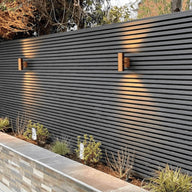Composite Garden Wall Cladding Charcoal 200mm x 3.6m