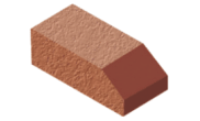 Specialist Bricks: Plinth Header Brick Red