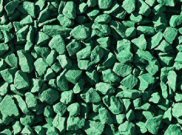 Decorative Chippings, Gravels & Pebbles: Green Chippings 16mm 25kg bag