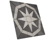 Circle/square & Circle Paving Packs: Lakeland Star Slate And Grey Paving pack