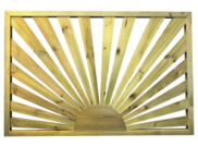 Decking Accessories, Components & Kits: Decking Sun Panel 1130 x 760mm