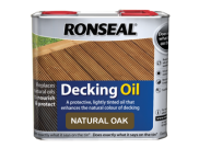 Decking Accessories, Components & Kits: Decking Oil Natural Oak 2.5ltr