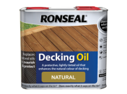 Decking Accessories, Components & Kits: Decking Oil Natural 2.5ltr