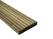 Decking Accessories, Components & Kits: Premium Treated Decking Boards 1800 x 32 x 100mm