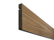 Composite Decking & Kits: Mocca Composite Decking Finishing board 3.6m