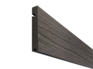 Composite Decking & Kits: Slate Composite Decking Finishing board 3.6m
