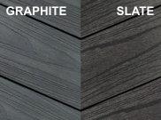 Composite Decking & Kits: Slate And Graphite Composite Deck Kit 3.6 x 3.6m