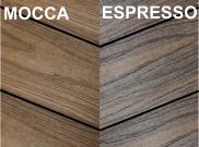 Composite Decking & Kits: Espresso And Mocca Composite Deck Kit 3.6 x 3.6m