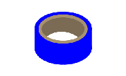 Electrical Products: Blue Insulating Tape 10mtr