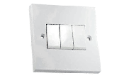 Electrical Products: Wall Switch 3 Gang 2 way