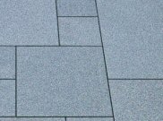 Granite Natural Stone Paving: Textured Grey Granite 9.9m2 natural stone paving pack