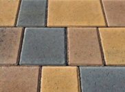 Smooth Cobble Pavers: Chestnut Smooth Cobble Paver 8m2 3 size pack