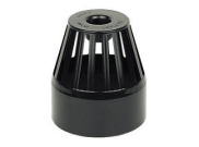 Soil Pipe, Fittings & Accessories: Vent Terminal Black