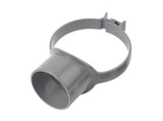 Soil Pipe, Fittings & Accessories: Strap On Boss Grey