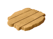 Stepping Stones: Deck Stepping Stone Barley 460mm