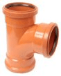 Underground Pipe, Fittings & Accessories: 87.5 Degree 3 Socket Junction 