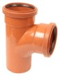 Underground Pipe, Fittings & Accessories: 87.5 Degree 2 Socket Junction 