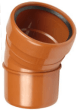Underground Pipe, Fittings & Accessories: 30 Degree Single Socket Bend 