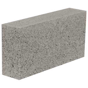 Concrete blocks: 140mm solid concrete block 140mm x 215mm x 440mm