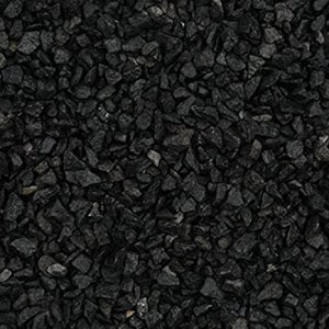 Chippings gravels pebbles: black chippings 25kg