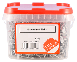 Nails: galvanised nail 40mm tub