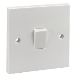 Electrical products: wall switch 1 gang 1 way
