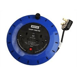 Electrical products: extension reel 10mtr 2 gang