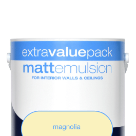 Paint emulsion: magnolia matt emulsion 10ltr