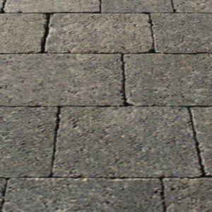 Mellifont pavers: mellifont charcoal cobbled paver 11.52m2 3 size pack