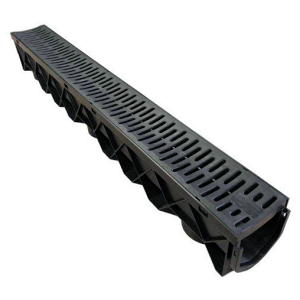 Paving accessories: poly paver drainage channel
