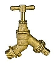 Plumbing fittings: external bib tap double check valve