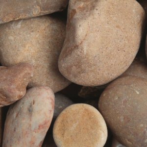 Cobbles rockery stones: tweed cobbles 25kg 40 to 90mm