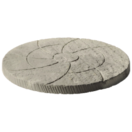 Stepping stones: catherine wheel stepping stone weathered slate