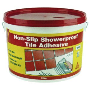 Tiling tools accessories: non slip ready mixed tile adhesive