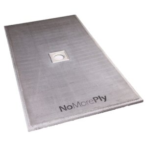 Wet room solutions: wet room tray center waste 1500 x 800 x 28mm