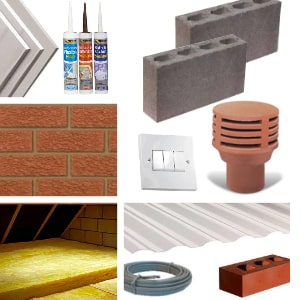 Building products and materials