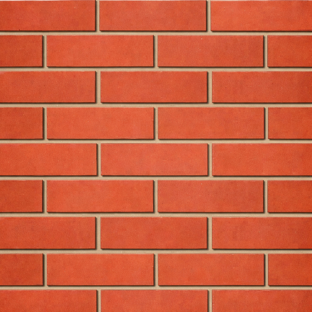 65mm Darlaston Red Smooth Brick