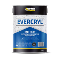 Everbuild Evercryl One Coat Black 5Kg