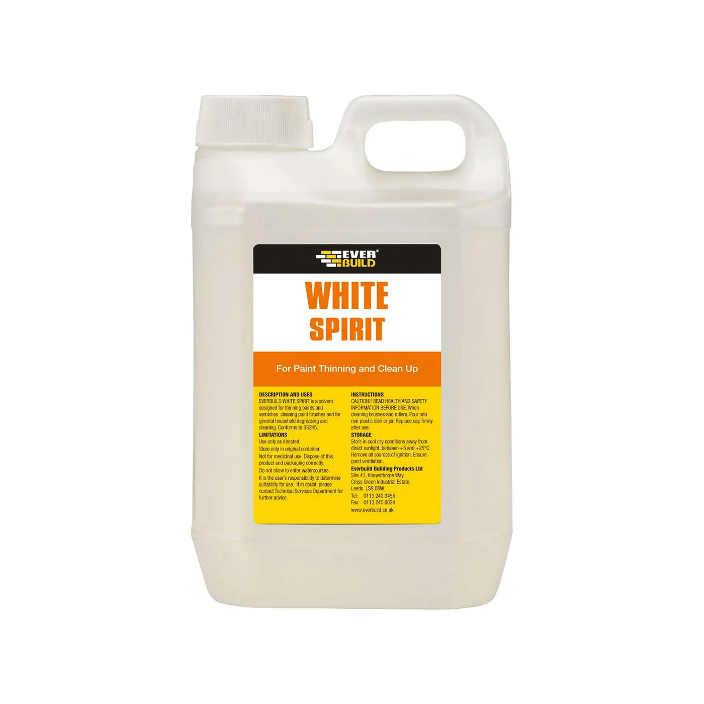 Everbuild White Spirit 4L