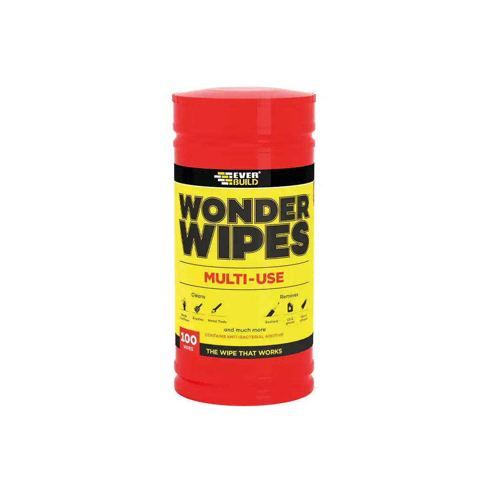 Everbuild Wonder Wipes Multi Use Pack 100