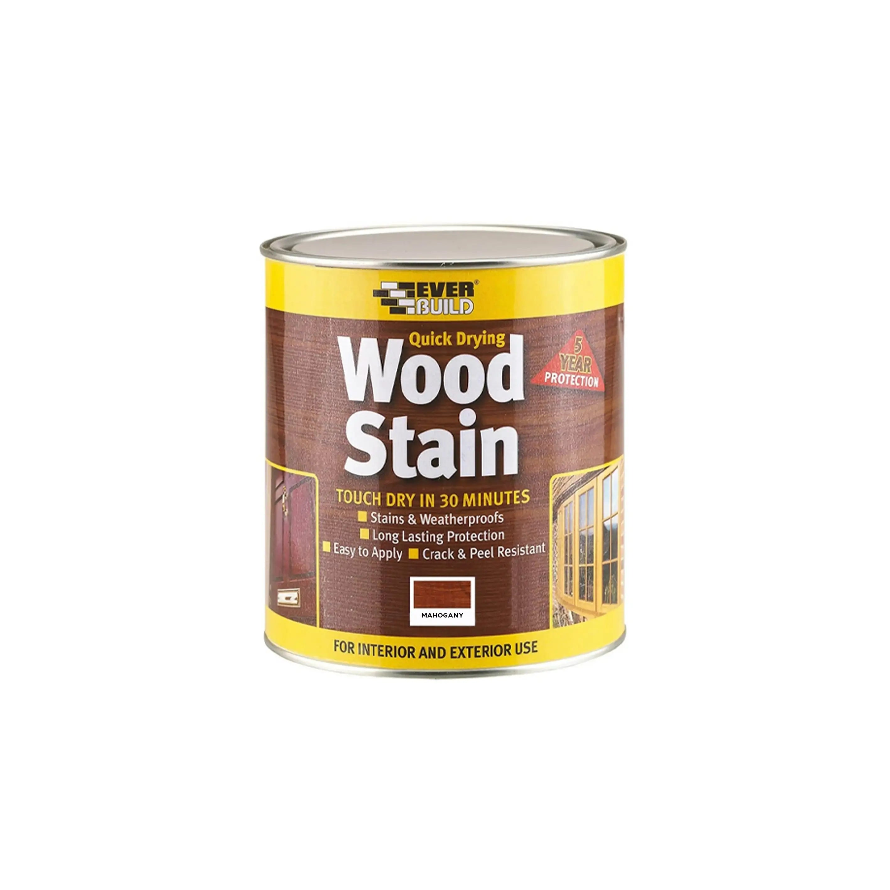 Woodstain Satin Mahogany 250Ml