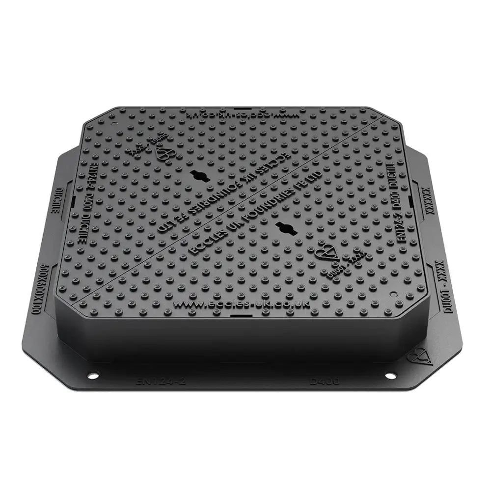D400 Ductile Iron Cover And Frame 600x600x100mm