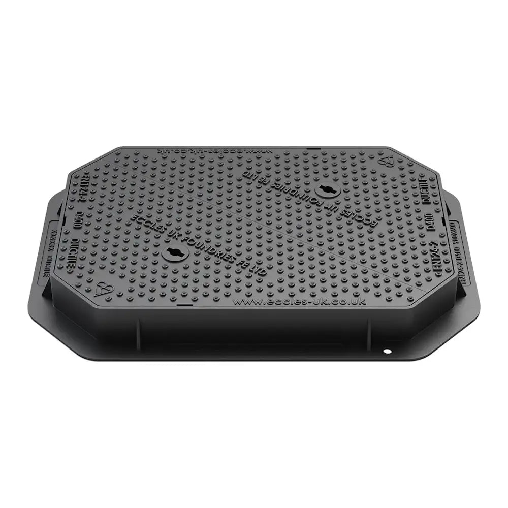 D400 Ductile Iron Cover And Frame 900x600x100mm