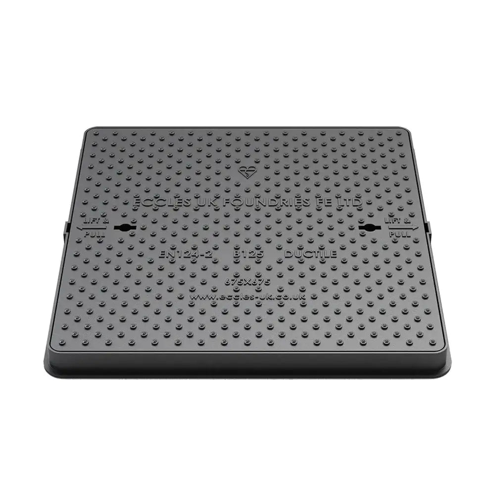B125 Ductile Iron Cover And Frame 675x675x42mm