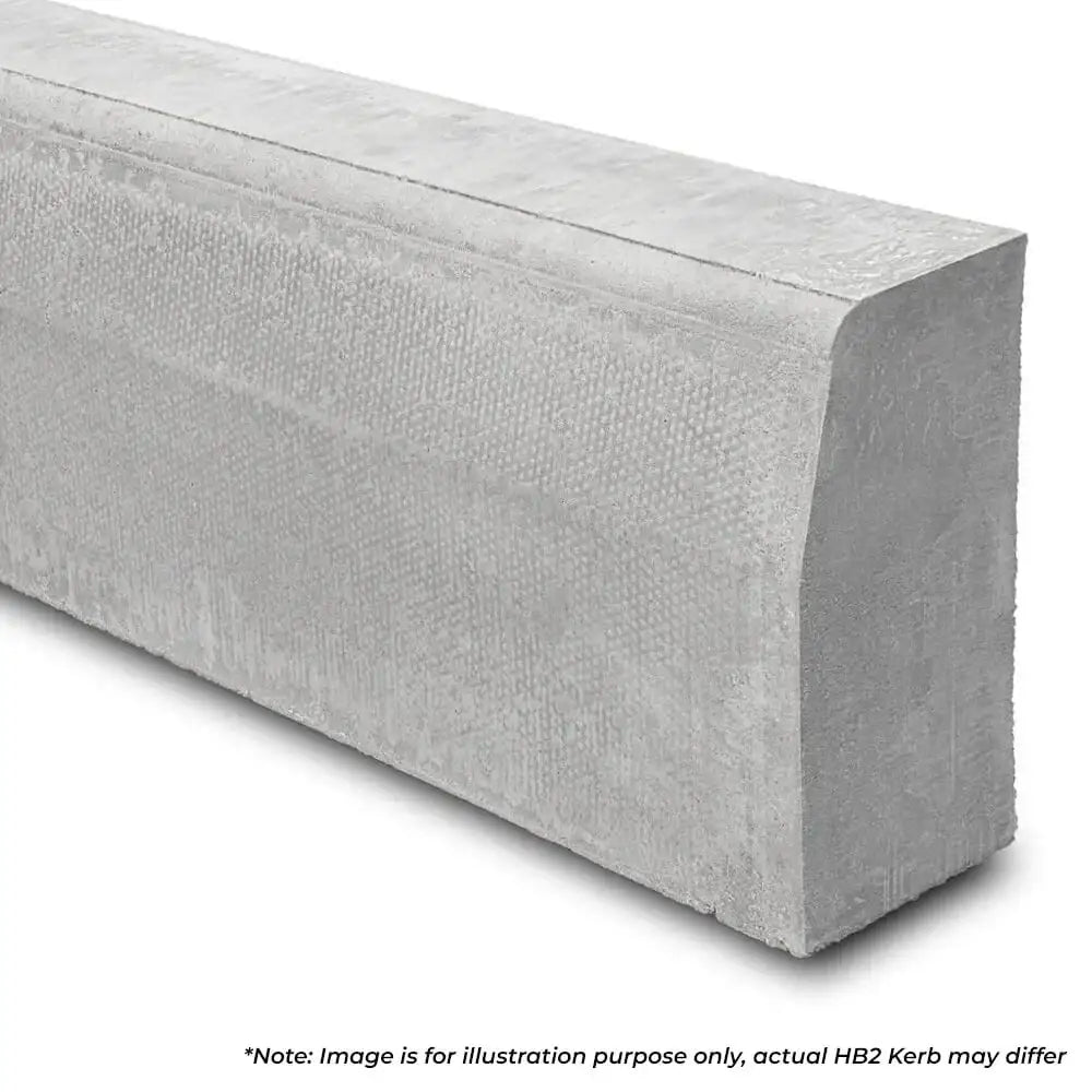 HB2 Kerb 255x125x610mm