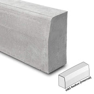 HB Kerb 255x125x915mm Internal Radius 9m