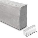 HB Kerb 255x125x915mm Internal Radius 7.5m