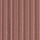 Red Corduroy Hazard Slab 400x400x50mm