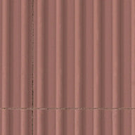 Red Corduroy Hazard Slab 400x400x50mm
